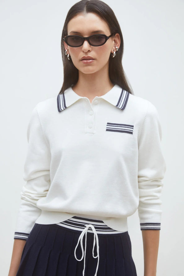 POLINO SWEATER - BLANC CASSE