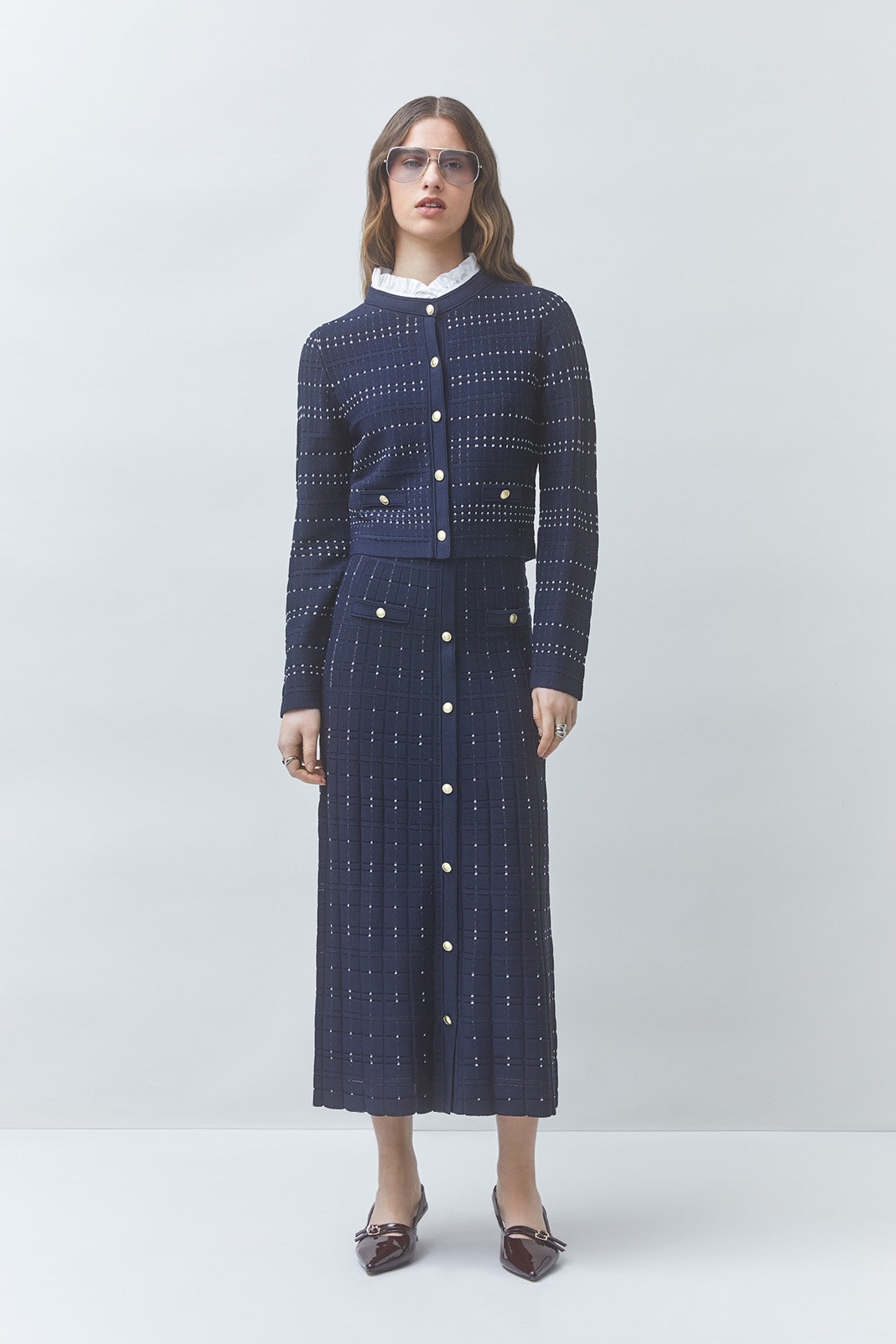 GANELI SWEATER - BLEU NUIT