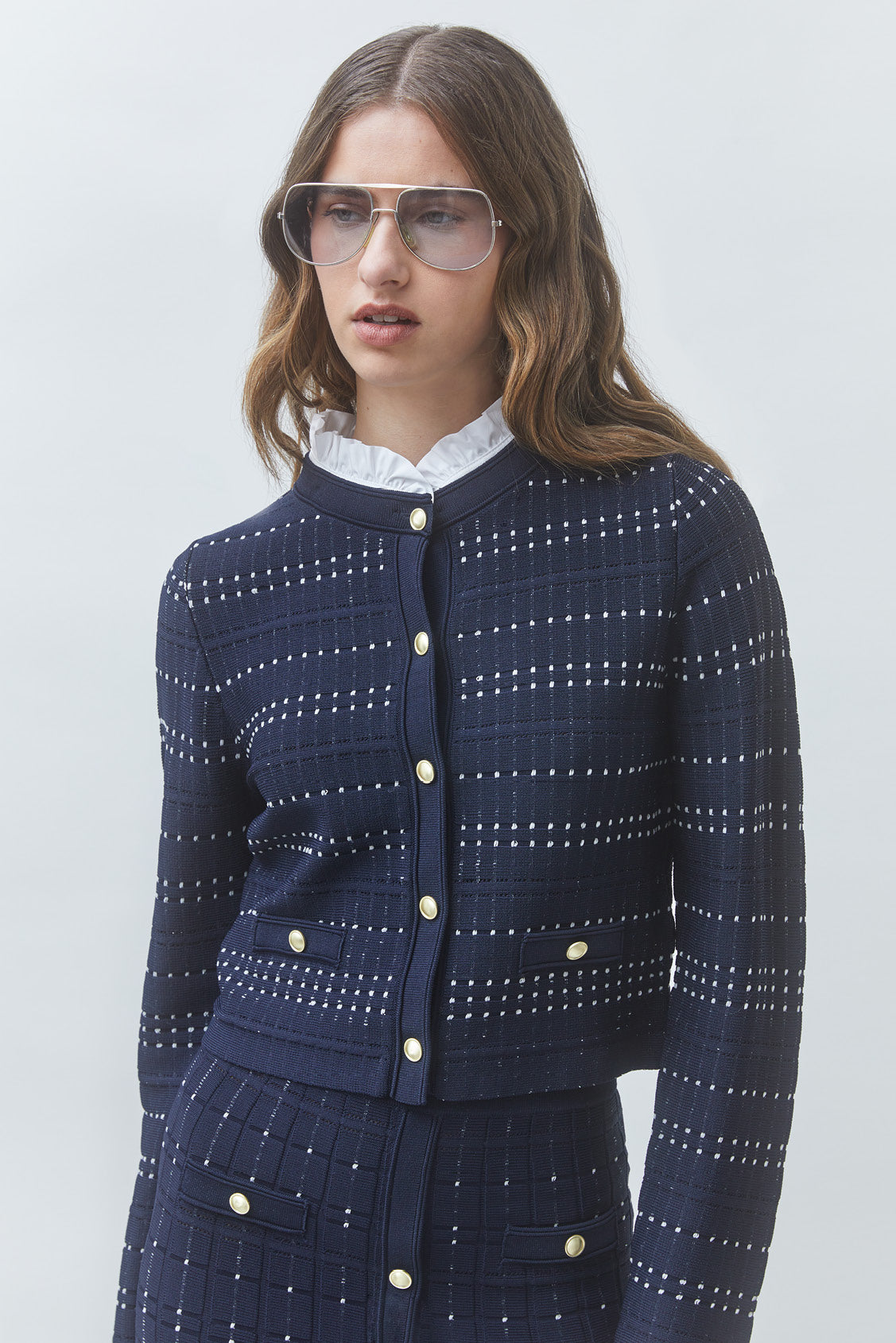GANELI SWEATER - BLEU NUIT