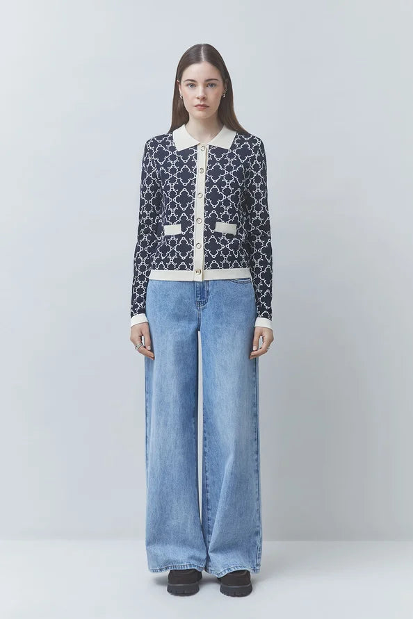 GEMARY SWEATER - BLEU NUIT