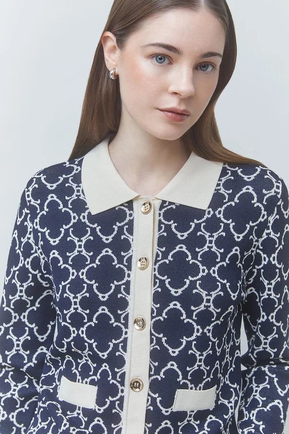 GEMARY SWEATER - BLEU NUIT