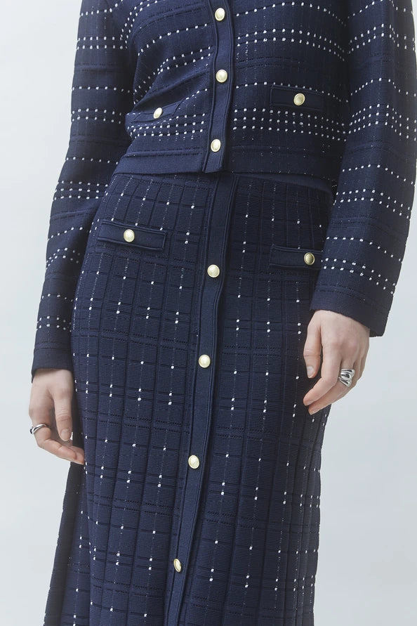 FILBY SKIRT - BLEU NUIT