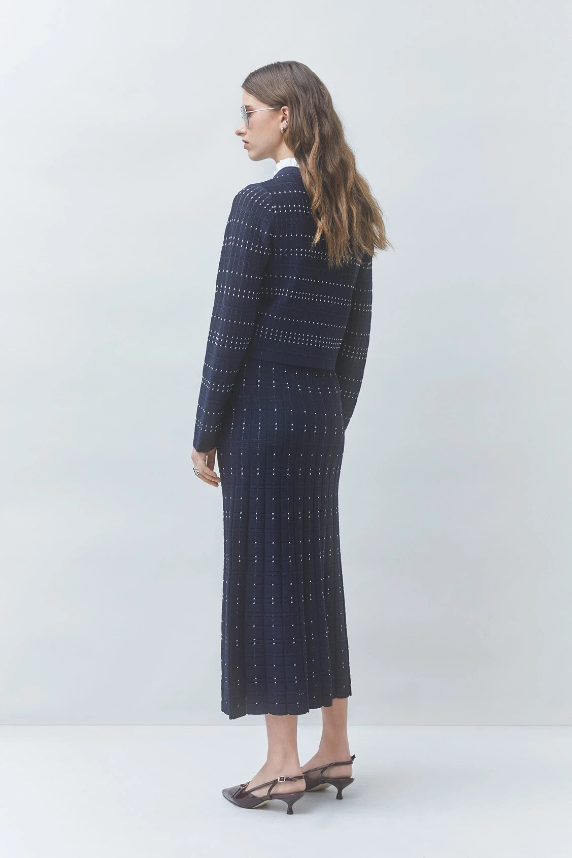 FILBY SKIRT - BLEU NUIT