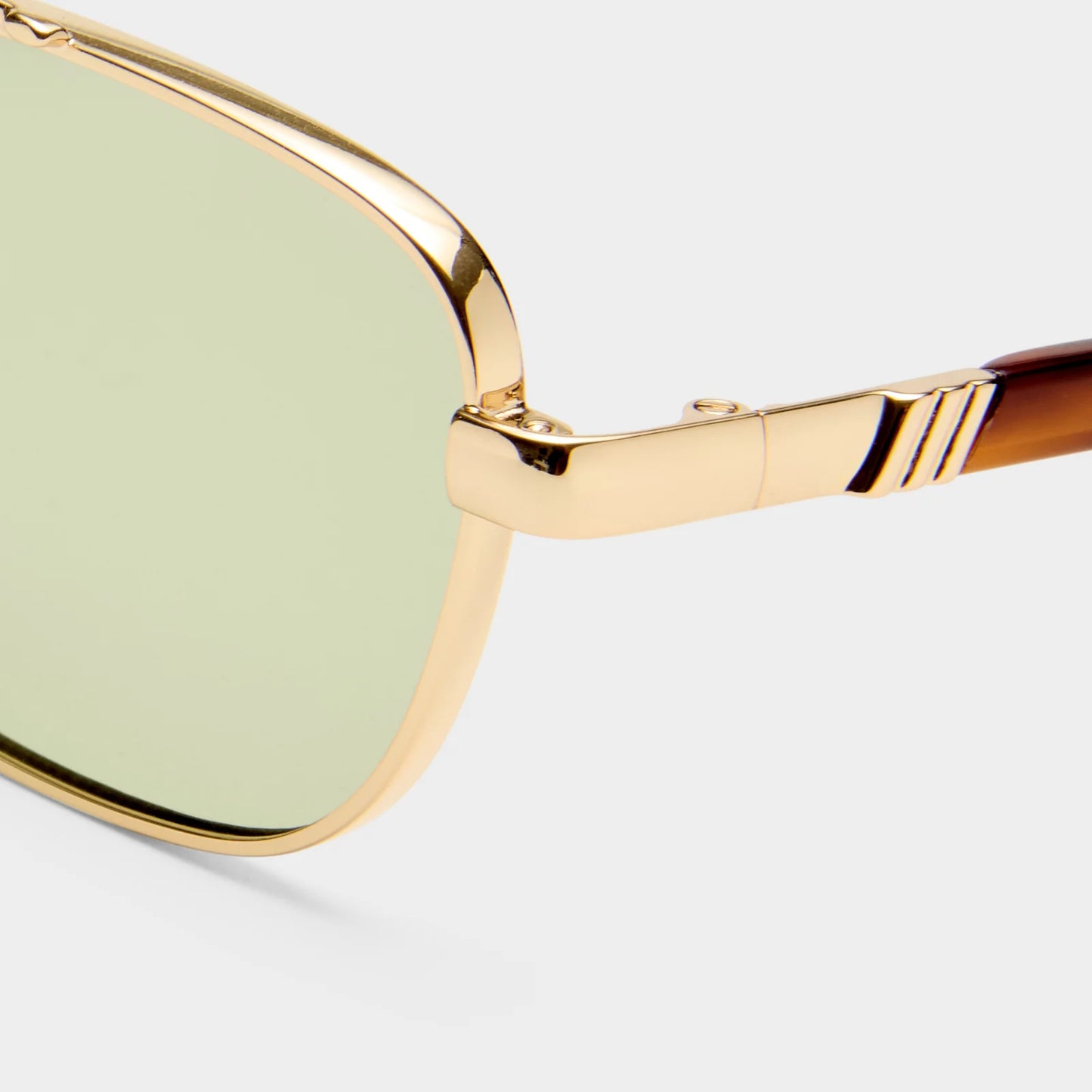 LE MIMI SUNGLASSES - GOLD MOSS MONO