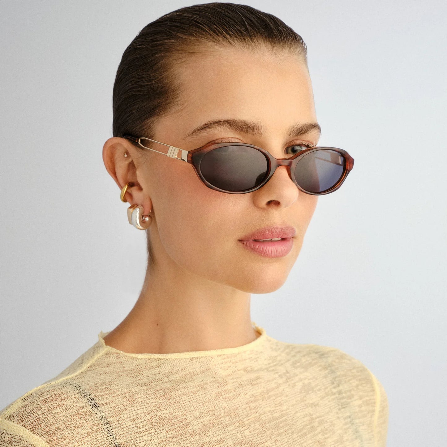 LUNITA SUNGLASSES - DARK TORT