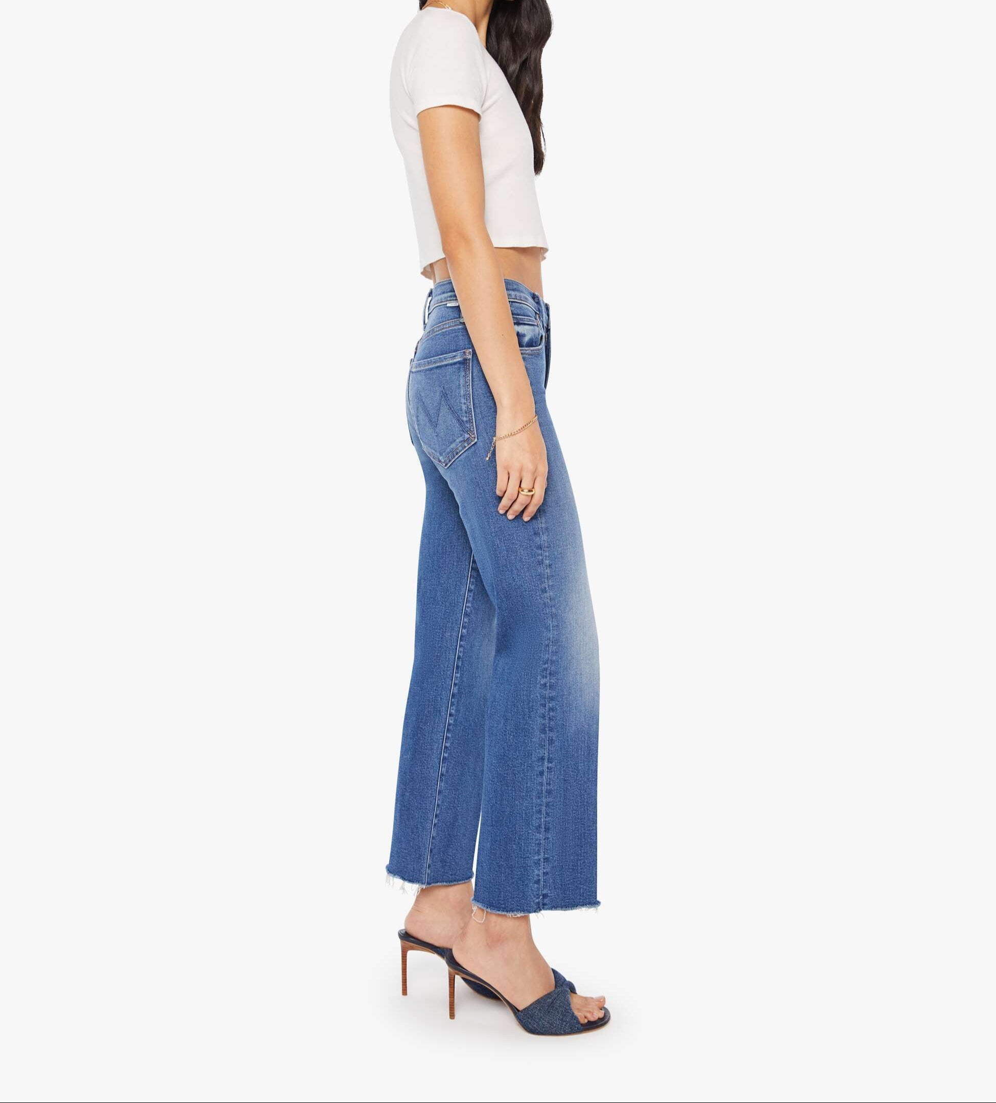 THE MID RISE RAMBLER ZIP ANKLE FRAY - DUGOUT DOOBIES