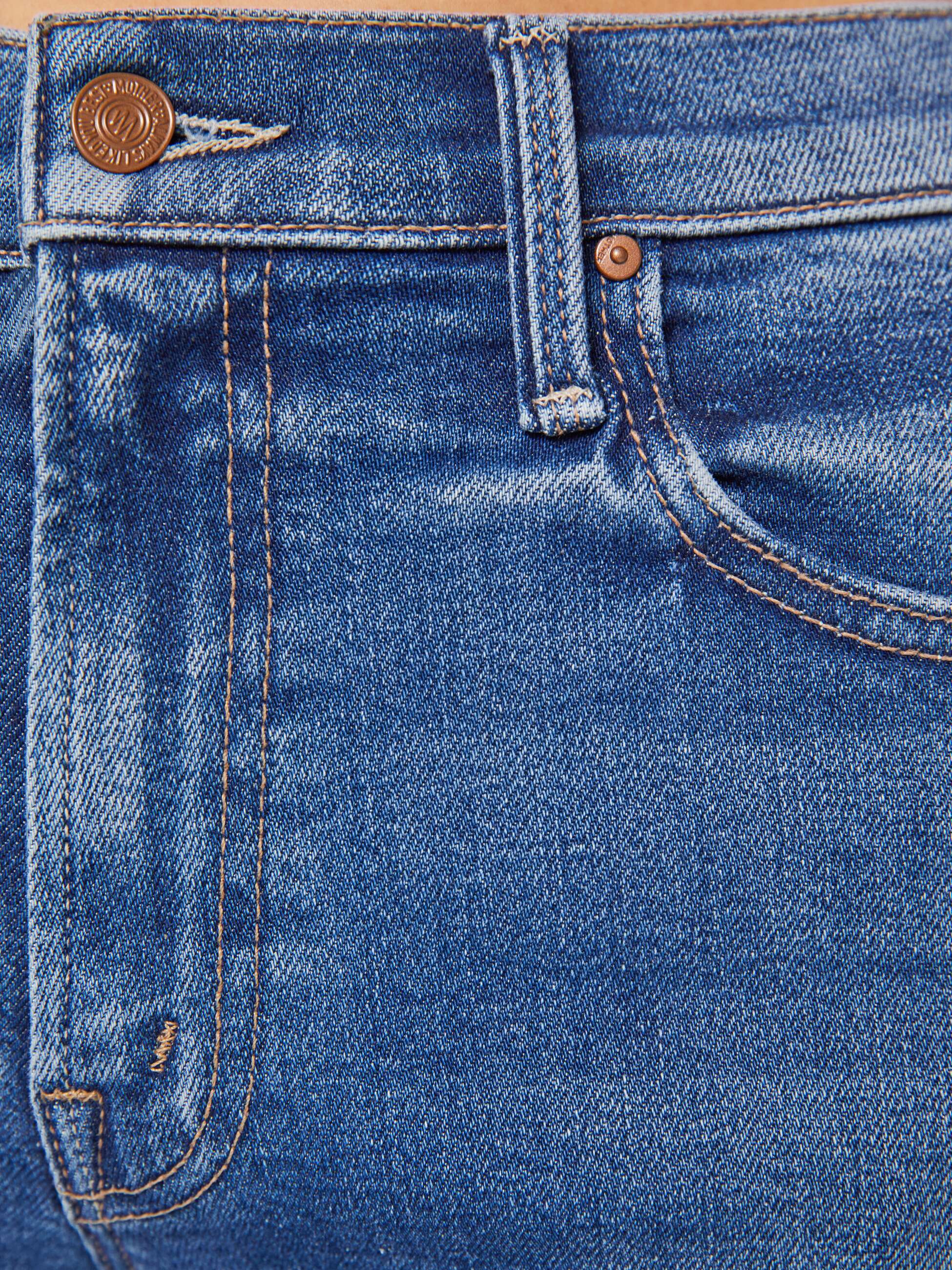 THE MID RISE RAMBLER ZIP ANKLE FRAY - DUGOUT DOOBIES