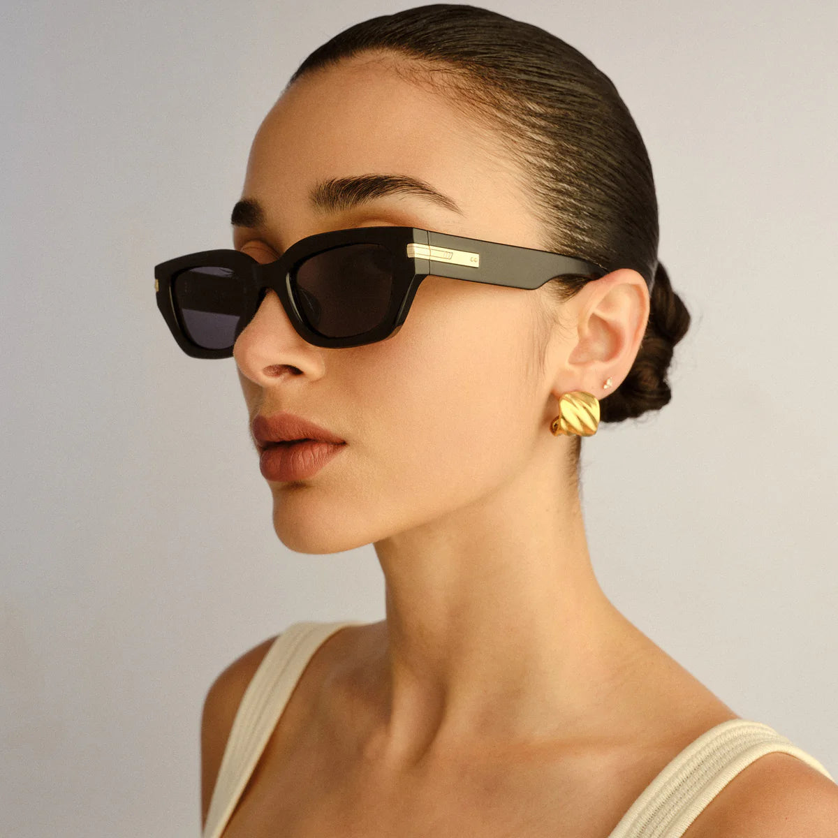CUBITO SUNGLASSES - BLACK POLARIZED