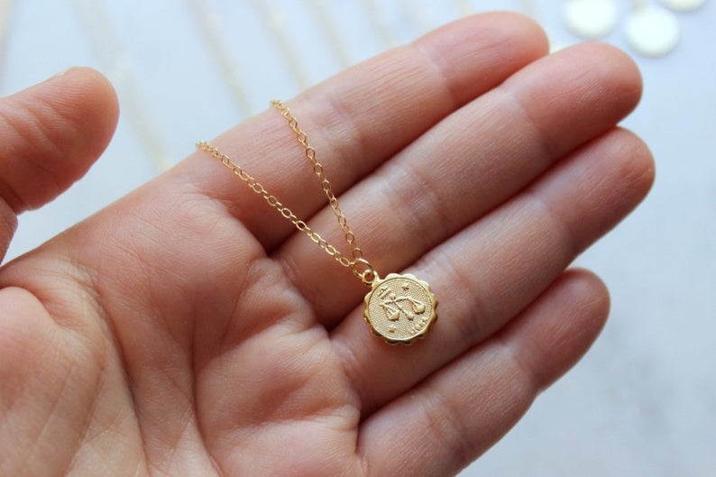 ZODIAC COIN NECKLACE (MULTIPLE STYLES)