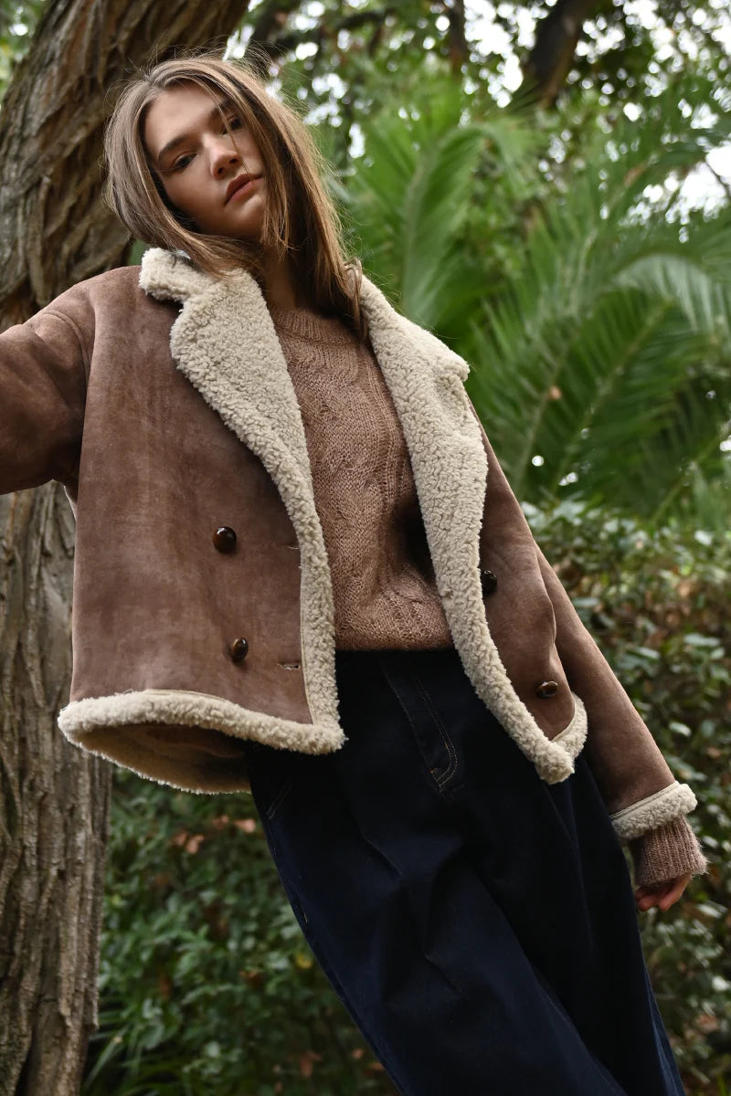 SHERPA LINED COAT