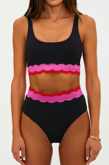 HARRIET & MARIN SWIMSUIT - ELECTRIC WAVE