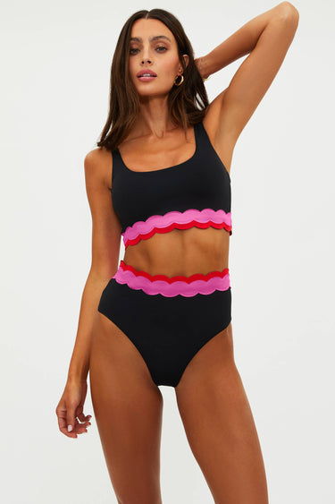 HARRIET & MARIN SWIMSUIT - ELECTRIC WAVE