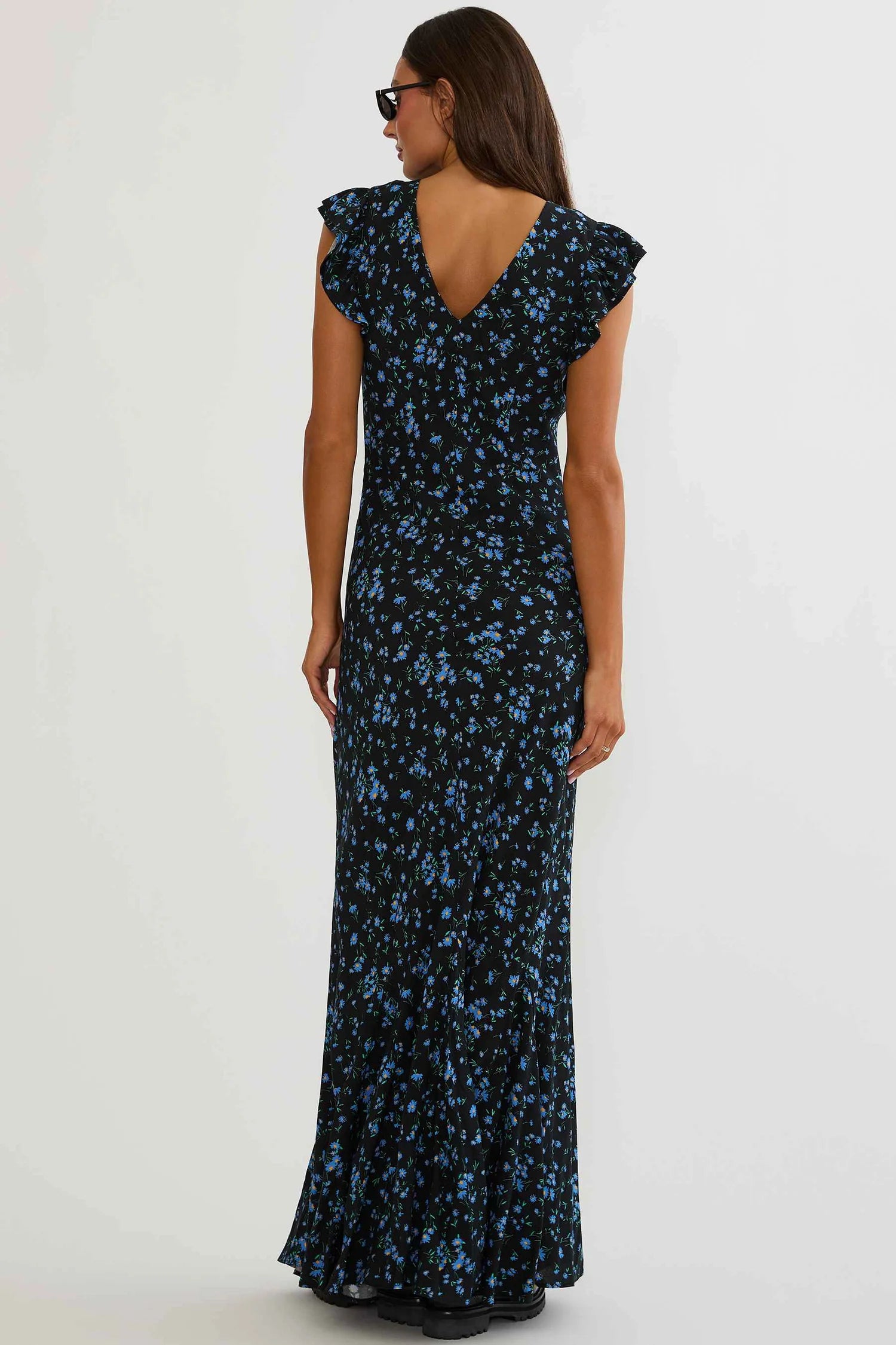 ELODIE DRESS - WILD BLUEBELL