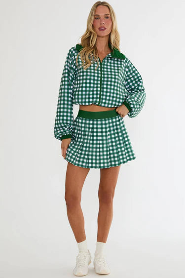 CASEN JACKET - FAIRWAY CHECK