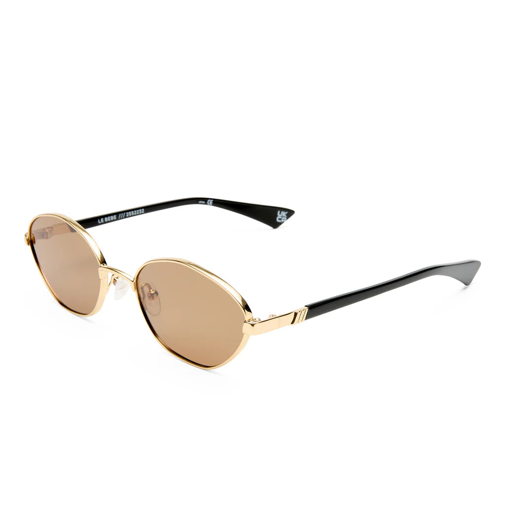 LE BEBE SUNGLASSES - GOLD BROWN