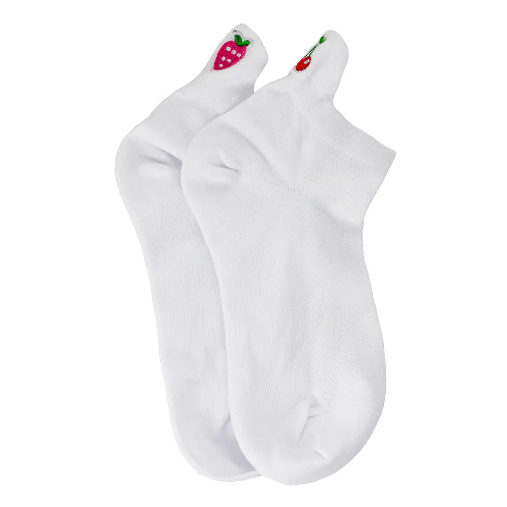 BERRY ANKLE SOCKS (2 PACK)