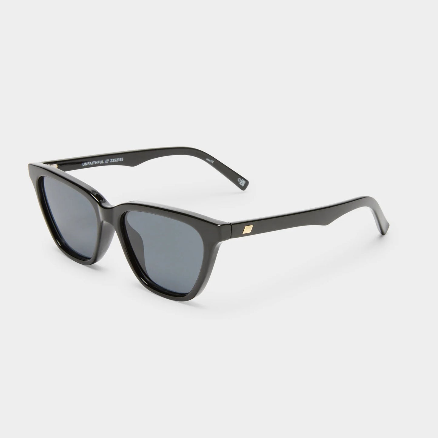 UNFAITHFUL SUNGLASSES - BLACK SMOKE