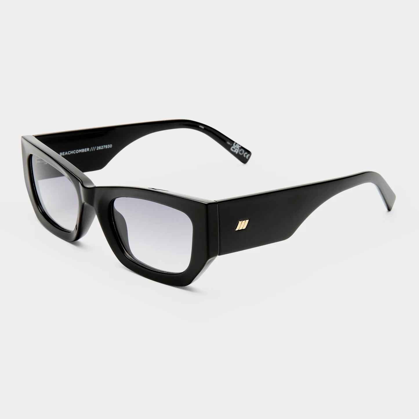 BEACHCOMBER SUNGLASSES - BLACK SMOKE