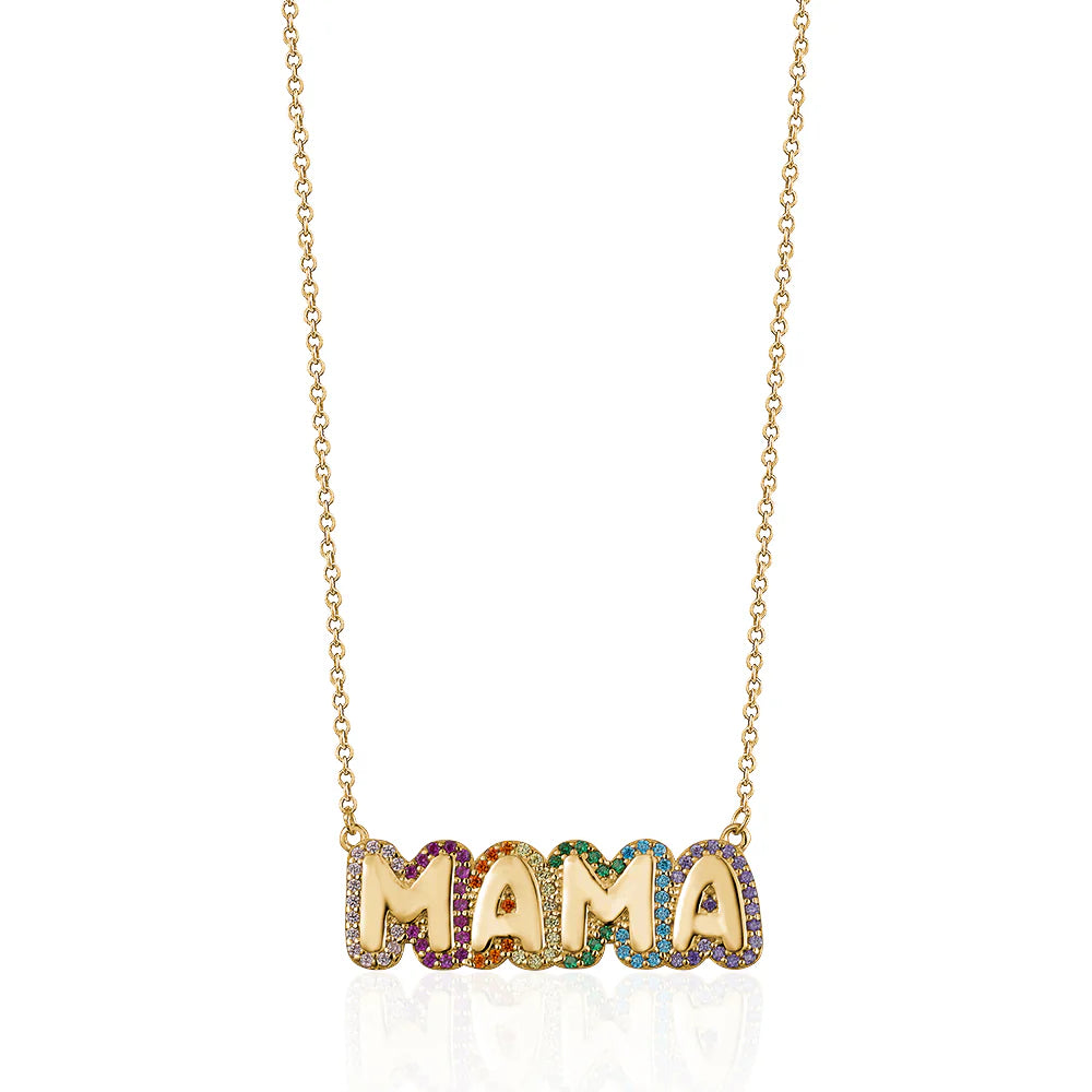 MAMA RAINBOW NECKLACE