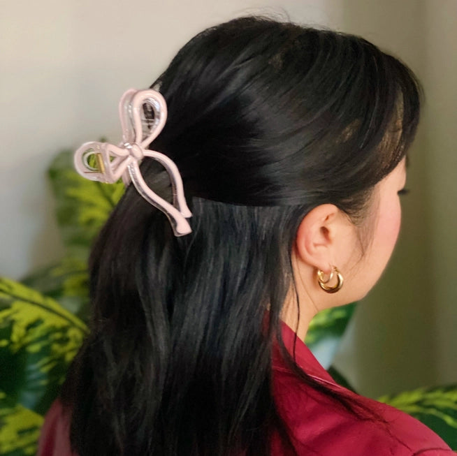 ANNIE BOW HAIR CLIP (SET OF 3)