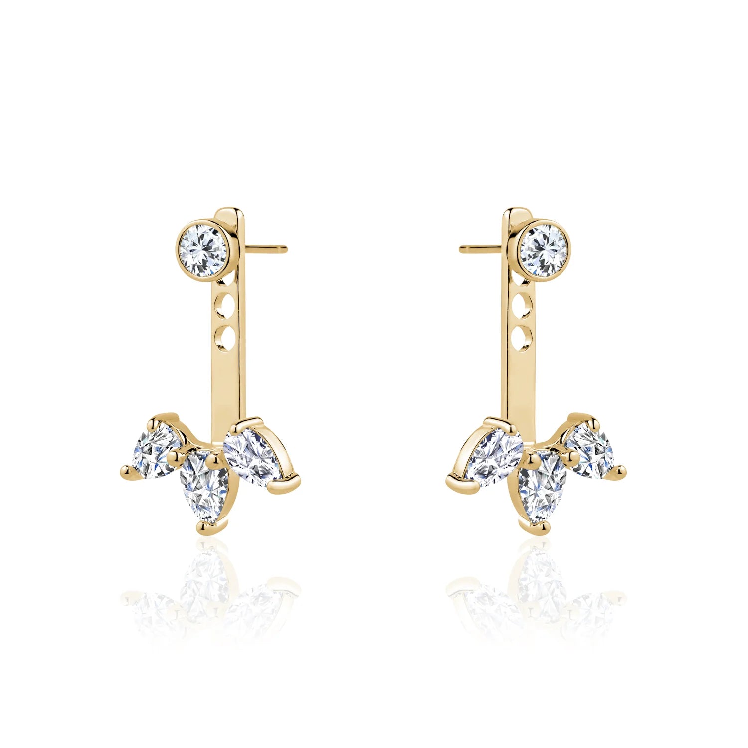 PEAR SHAPE EAR JACKET