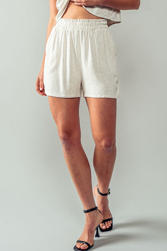 ANNIE LINEN SHORT