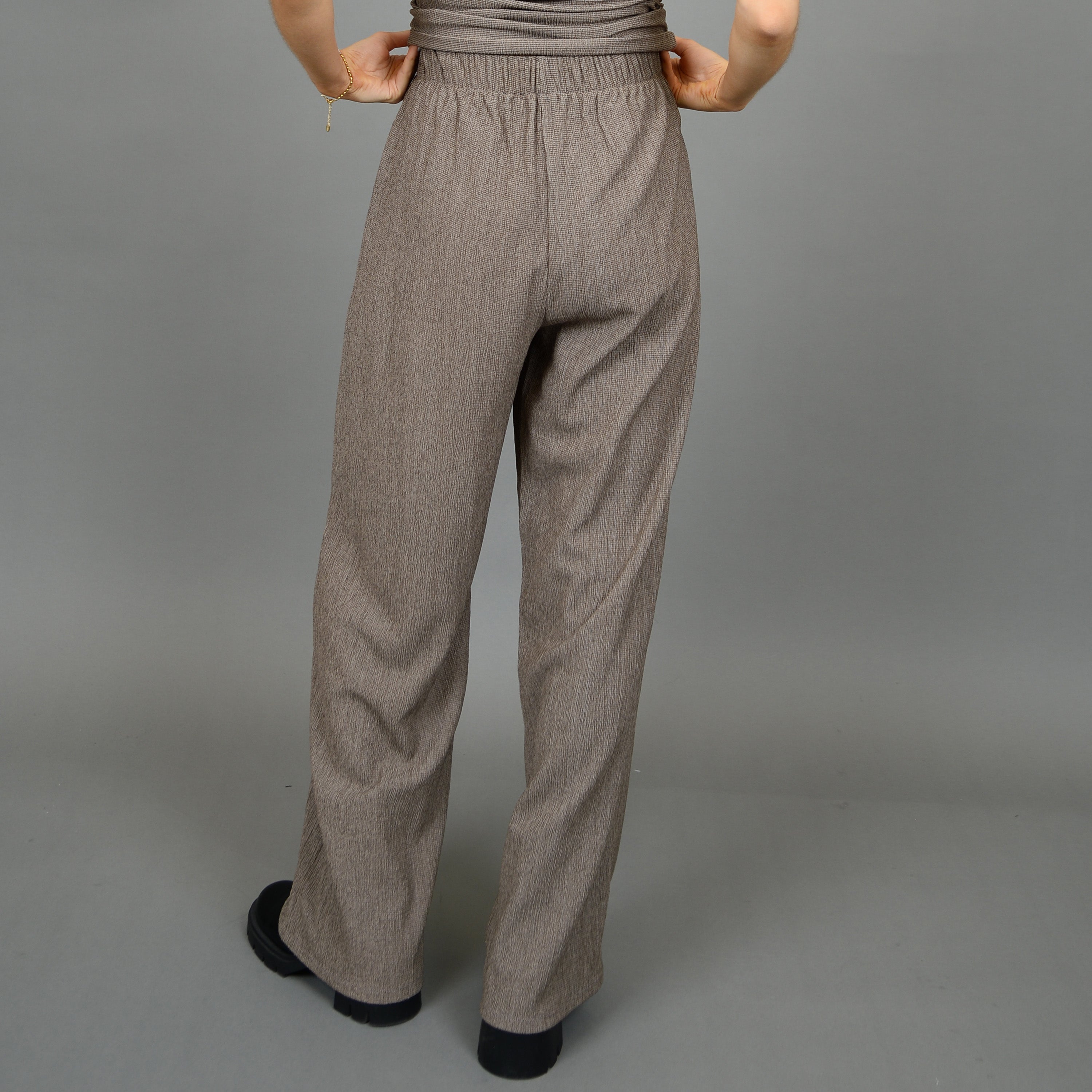 PAULEENA PANT - TAUPE TWIST