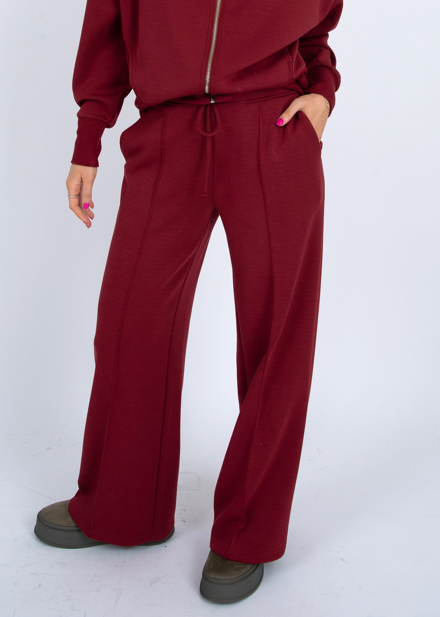 PRIDA SOFT KNIT PANT - CHILI