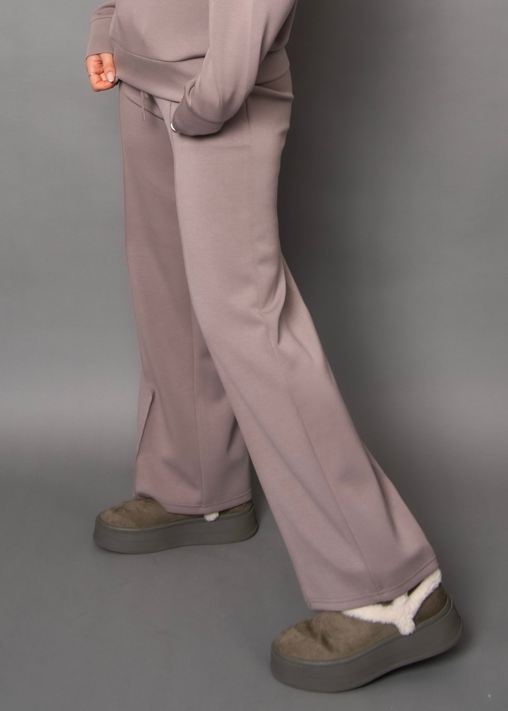 PRIDA SOFT KNIT PANT - FOG