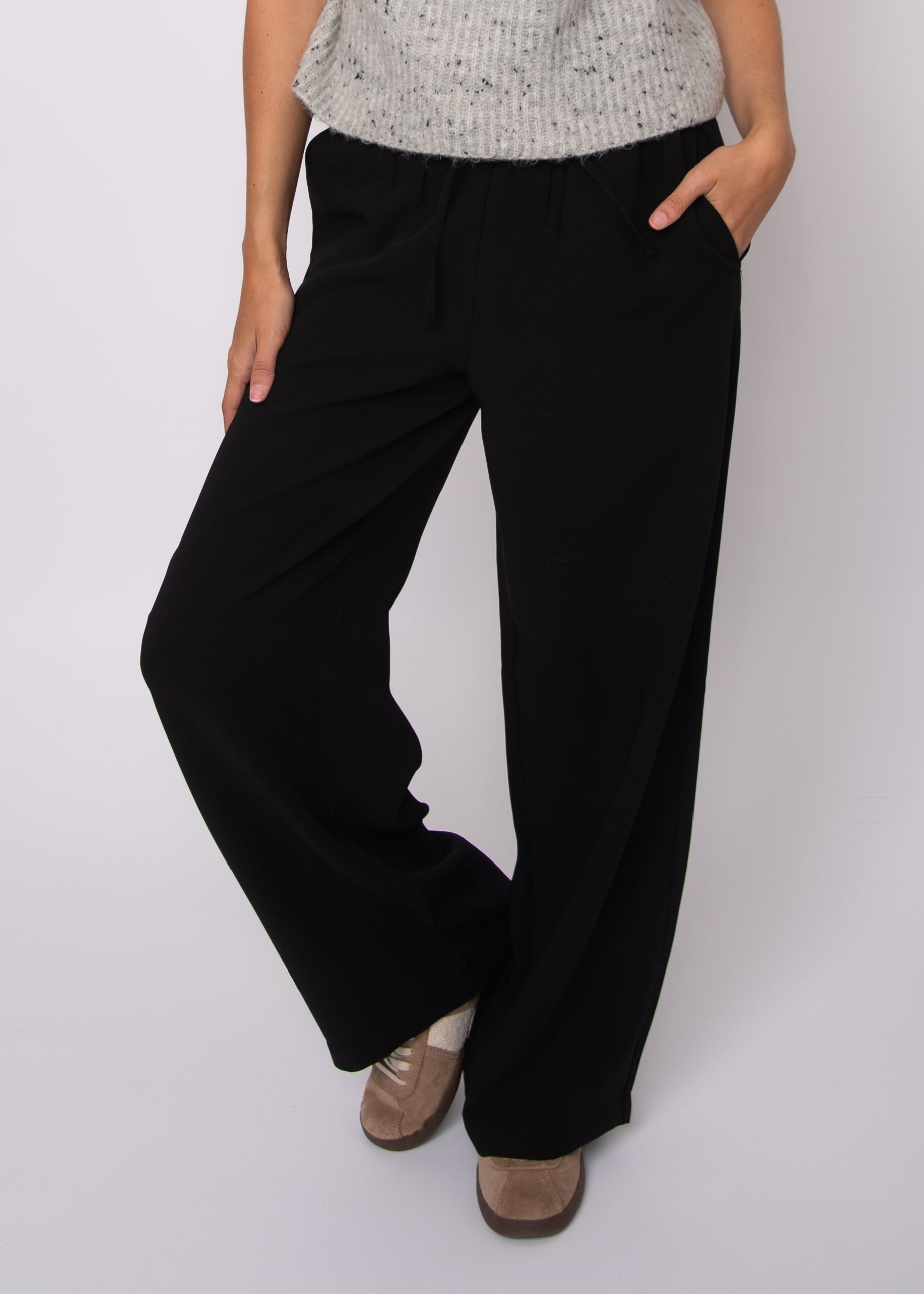 MERRY DRAWSTRING PANT - BLACK