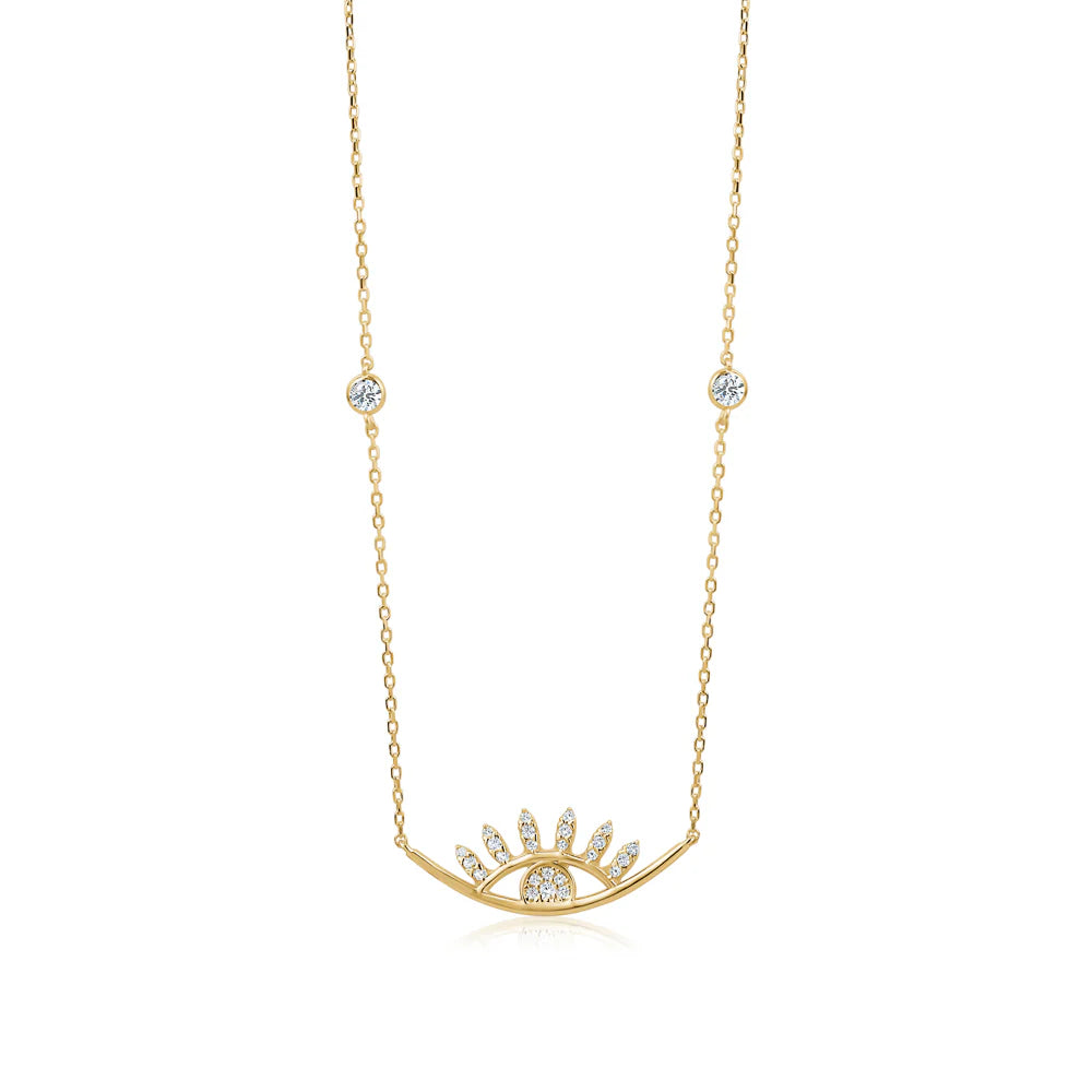 BOHO EVIL EYE NECKLACE