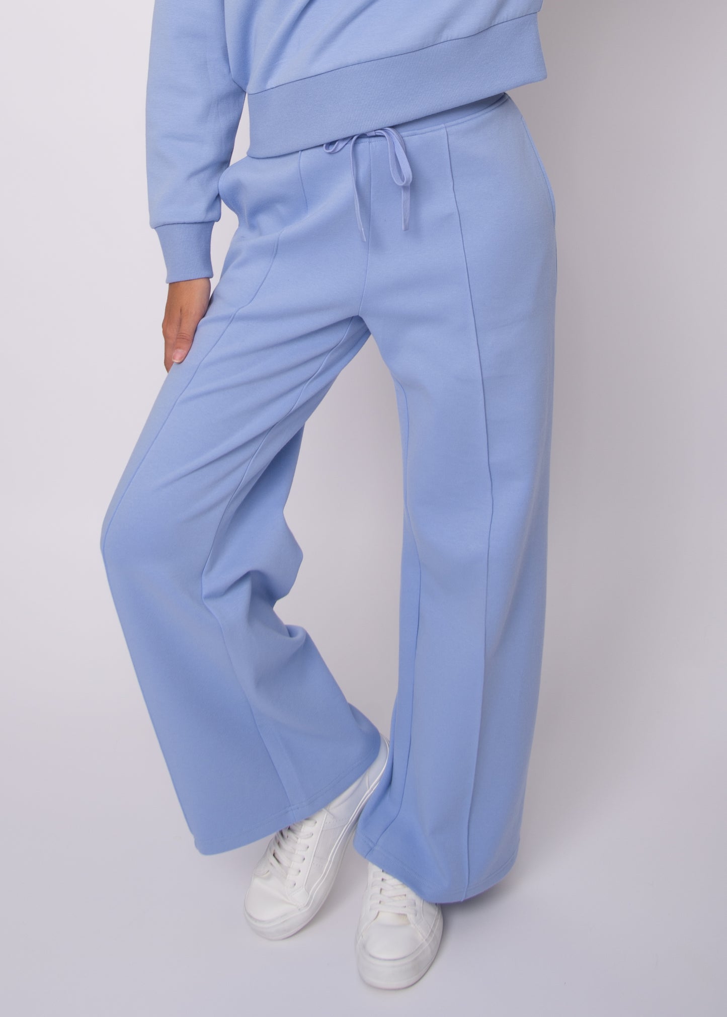 PRIDA KNIT PANT - PERRI BLUE