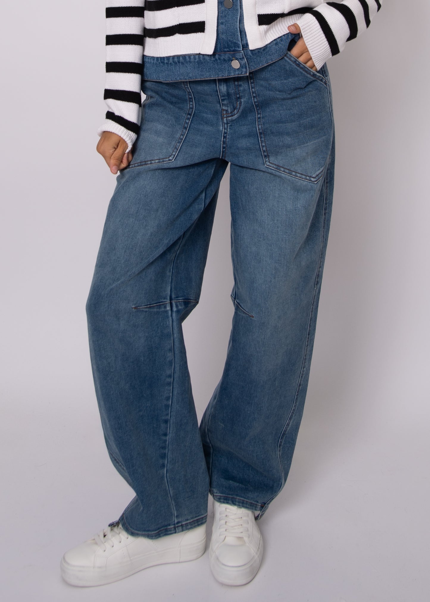 MILLA STRETCH DENIM PANTS