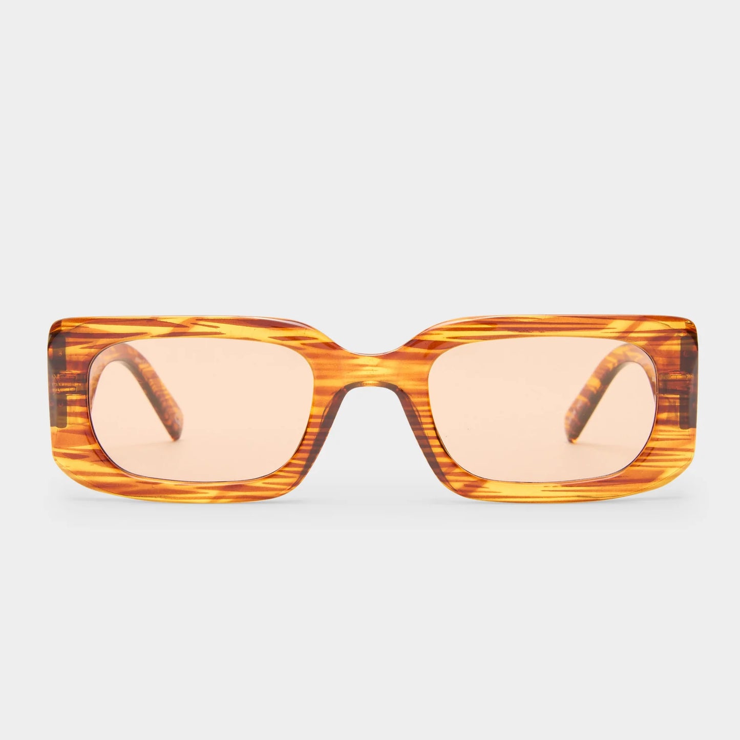 RIPPLED REBEL SUNGLASSES - WOODSTRIPE