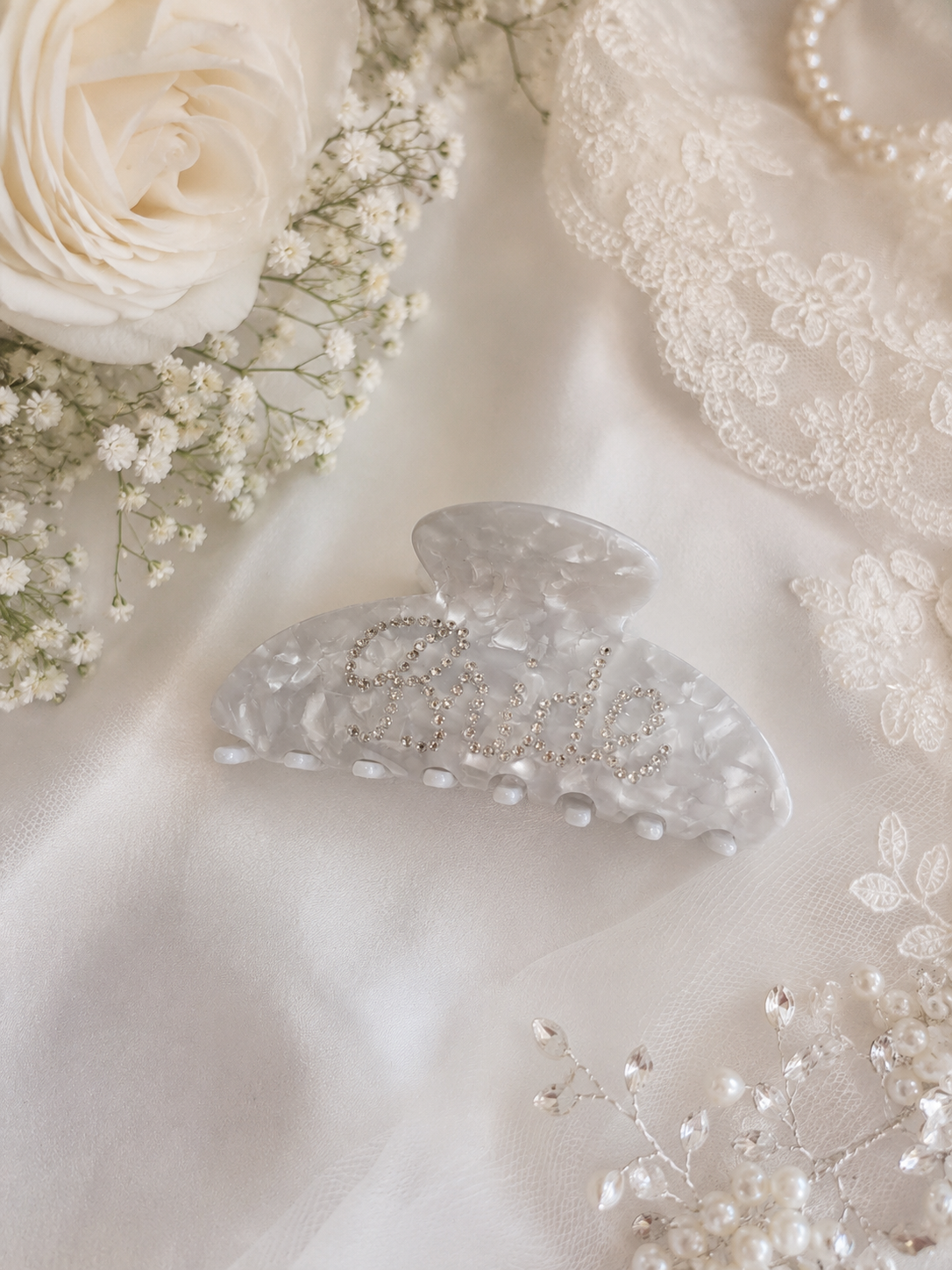 BRIDE CRYSTAL JAW CLIP