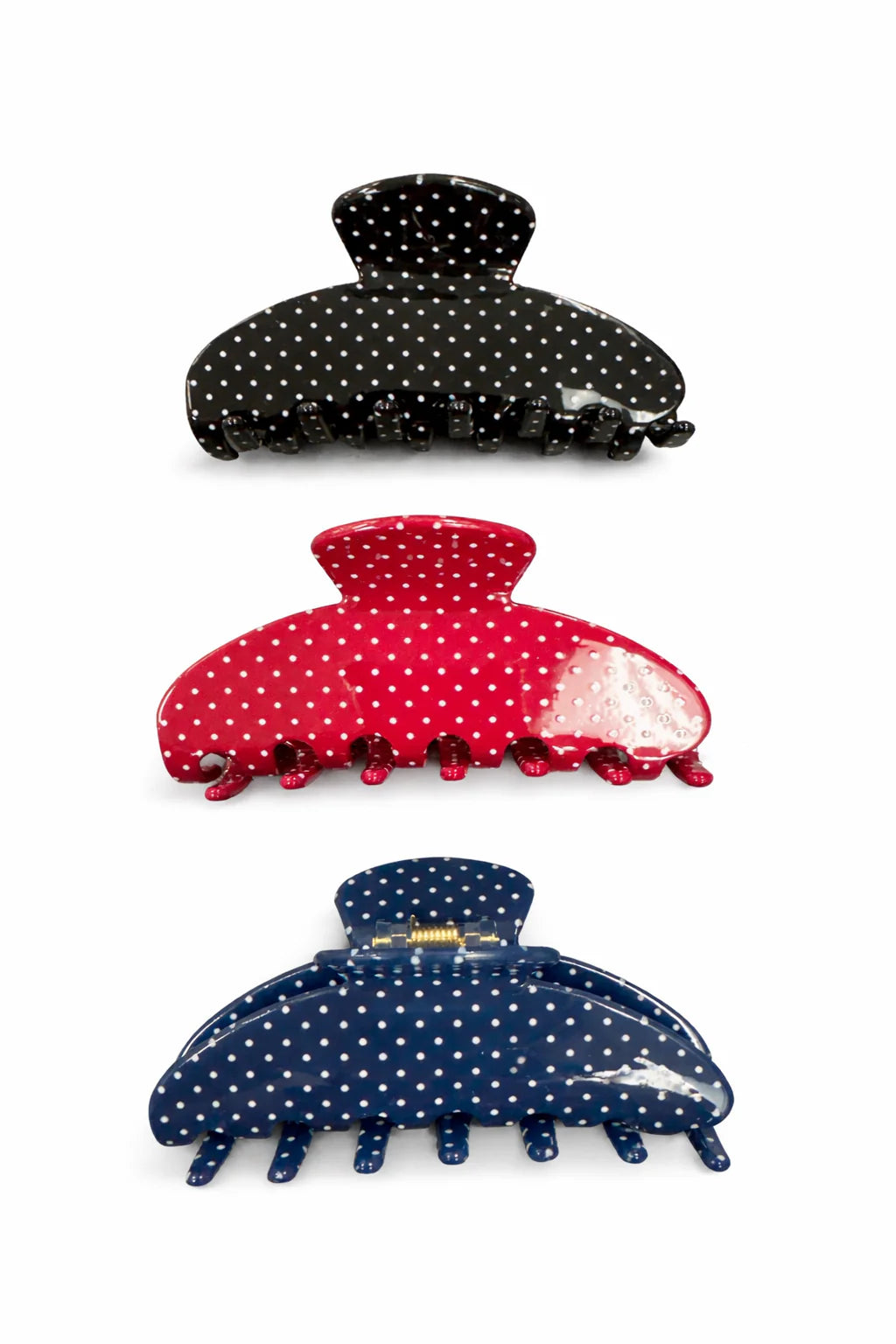 POLKA DOT CLIP (VARIOUS COLOURS)