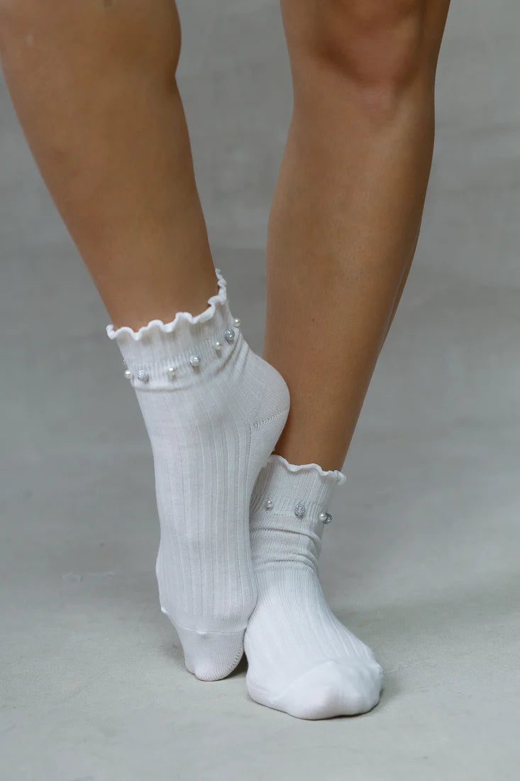 FRILL CRYSTAL SOCKS