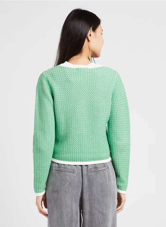 GEMARY CARDIGAN - VERT