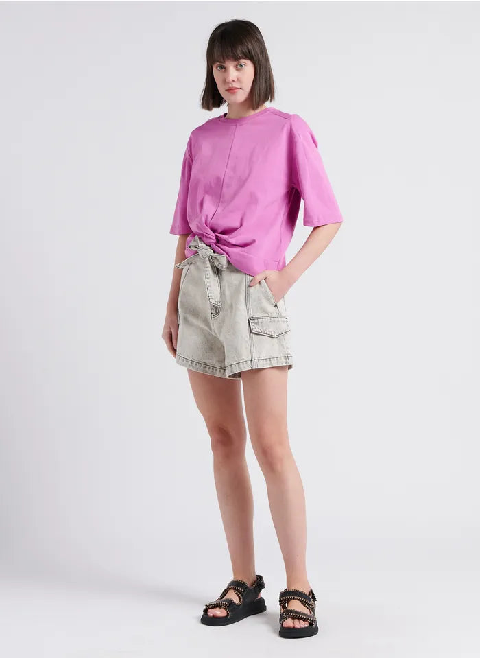 KAPRI SHORT - CARBONE