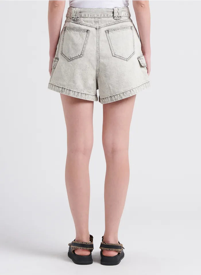 KAPRI SHORT - CARBONE