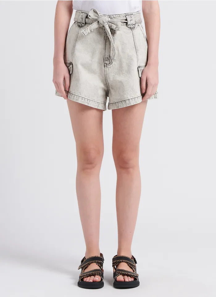 KAPRI SHORT - CARBONE