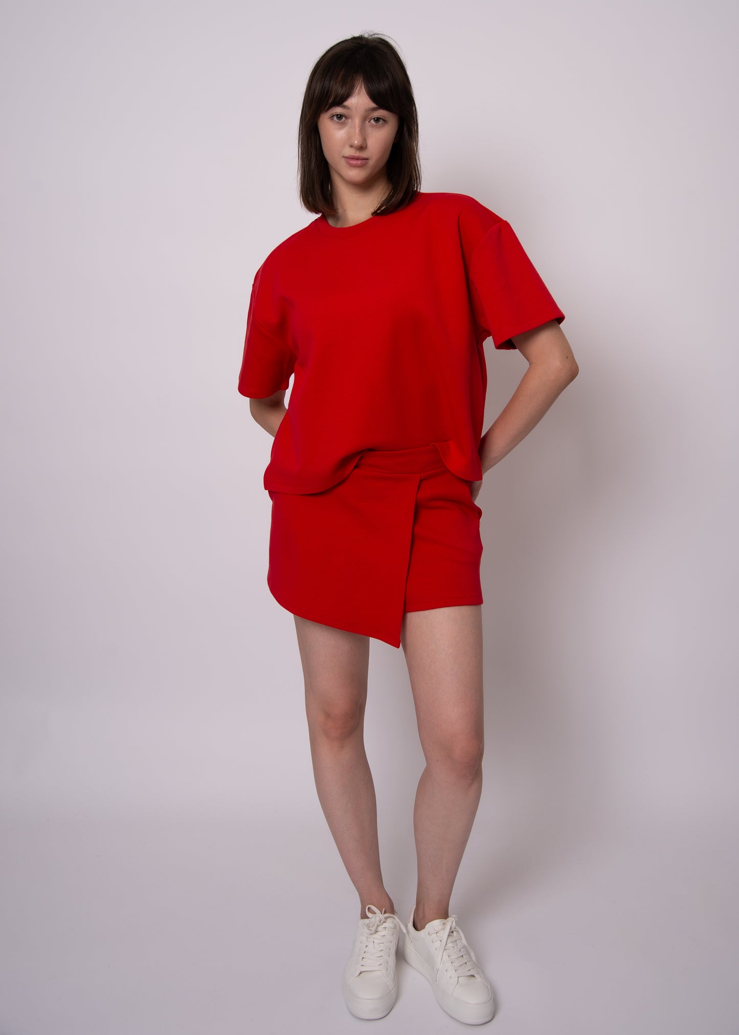 STARRY SKORT - ROUGE