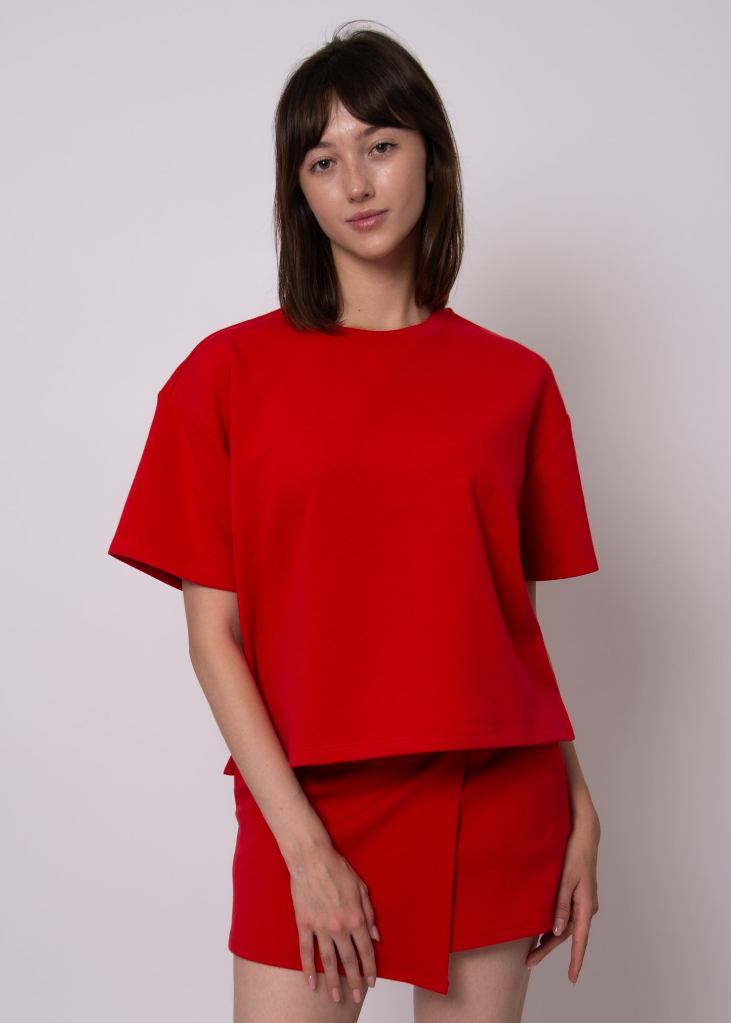 STARRY SKORT - ROUGE