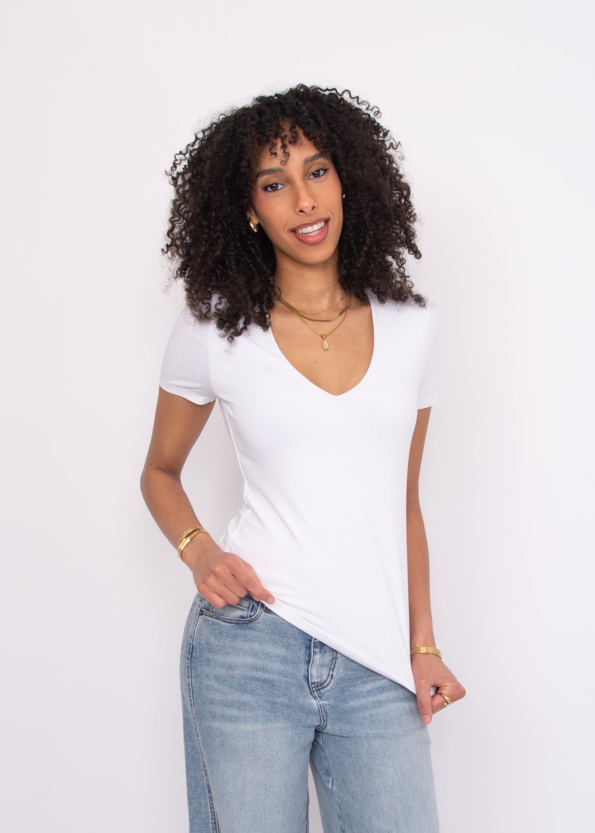 VALENNA TOP - WHITE