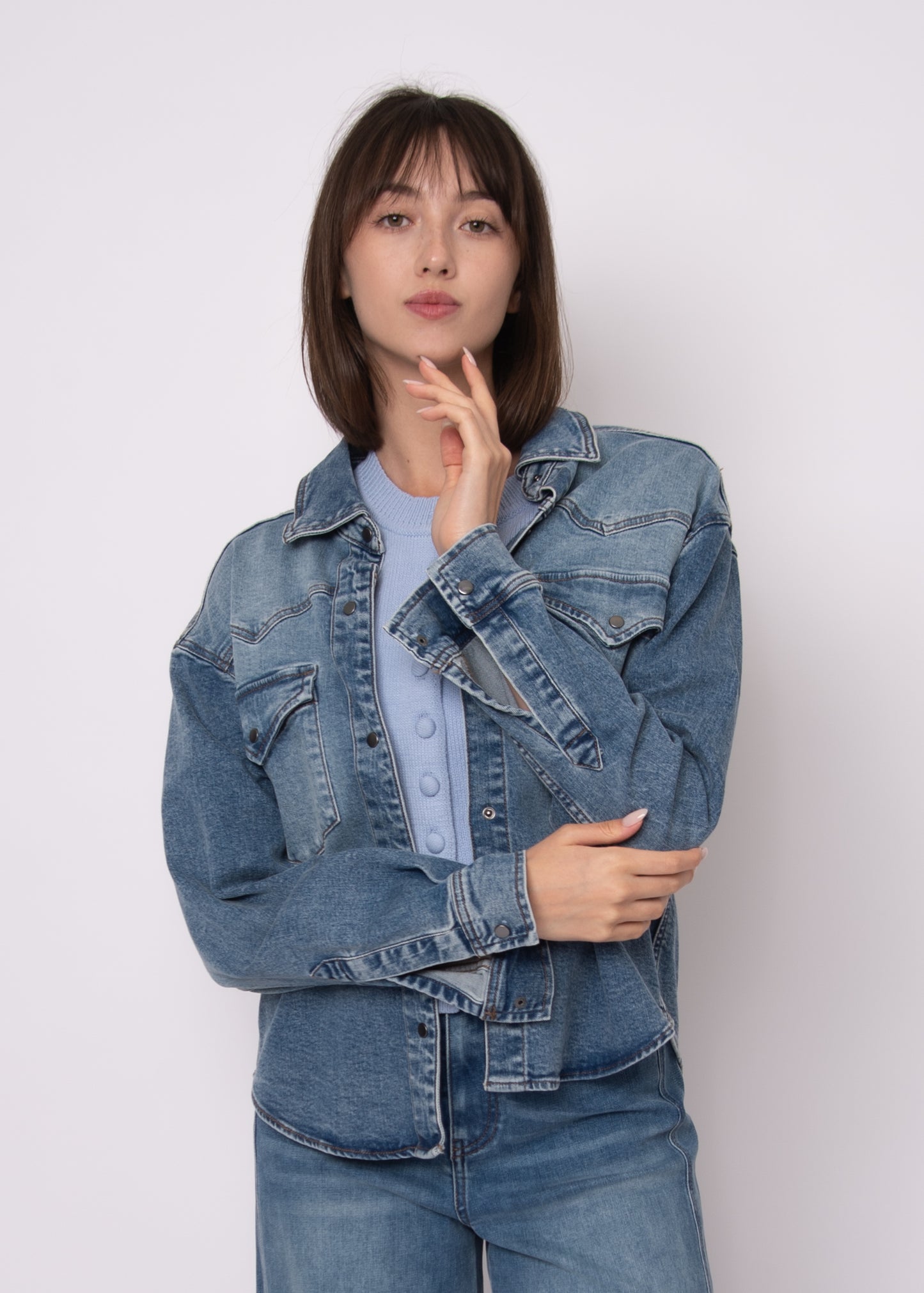 LIZETTE DENIM SHIRT