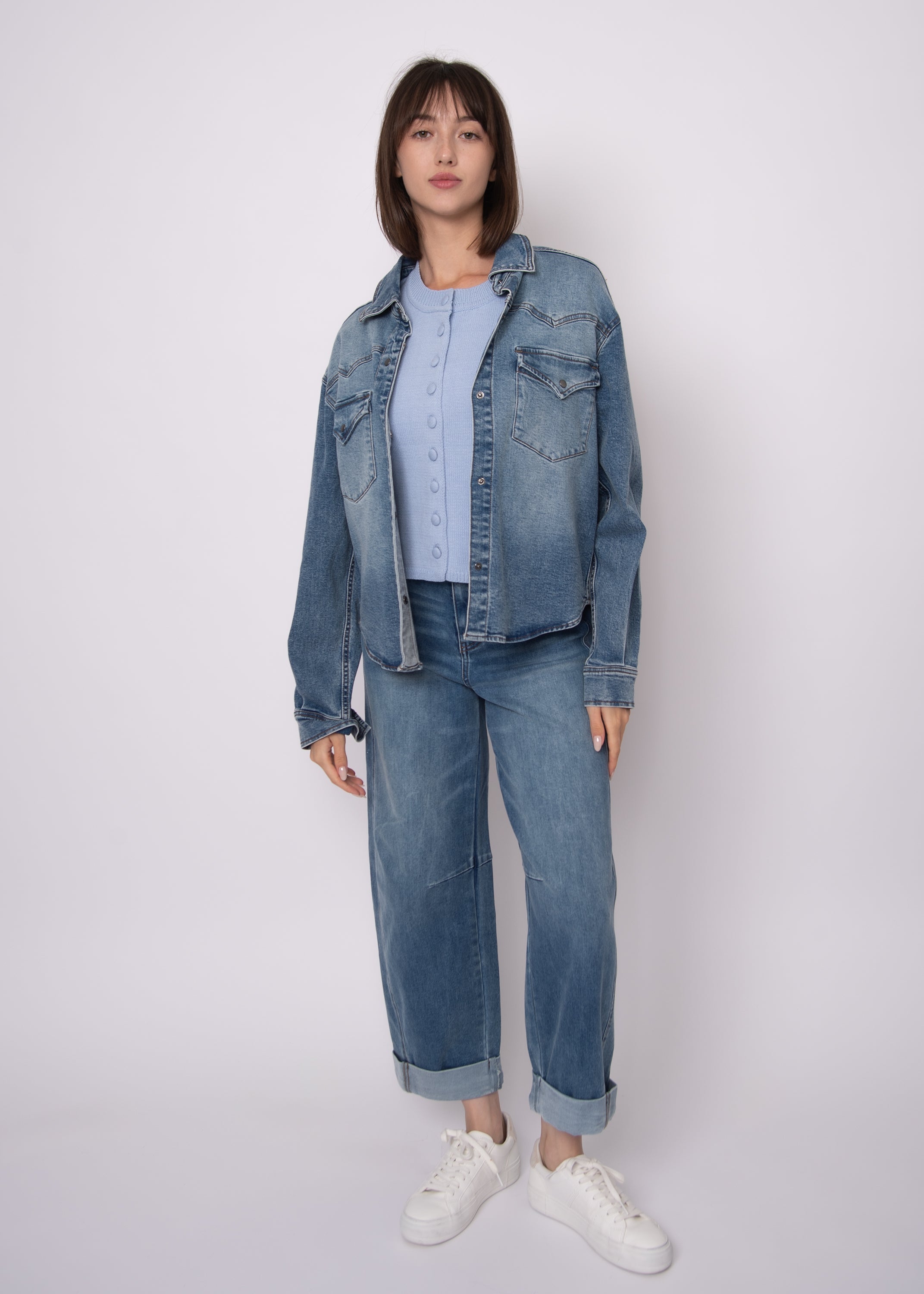 LIZETTE DENIM SHIRT