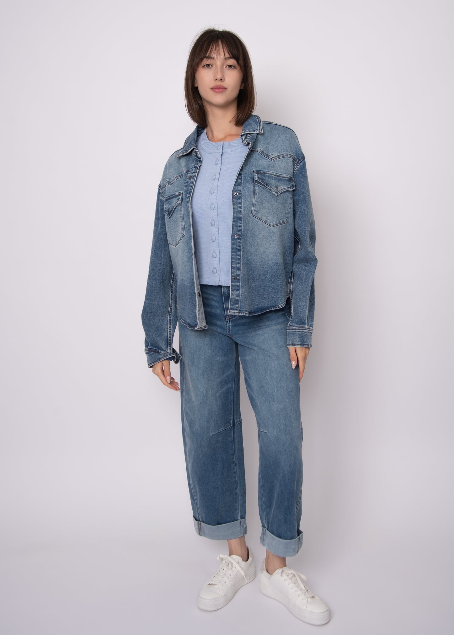 LIZETTE DENIM SHIRT