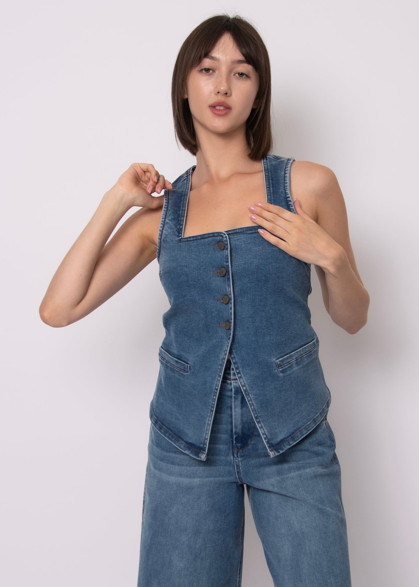 VESTA DENIM VEST