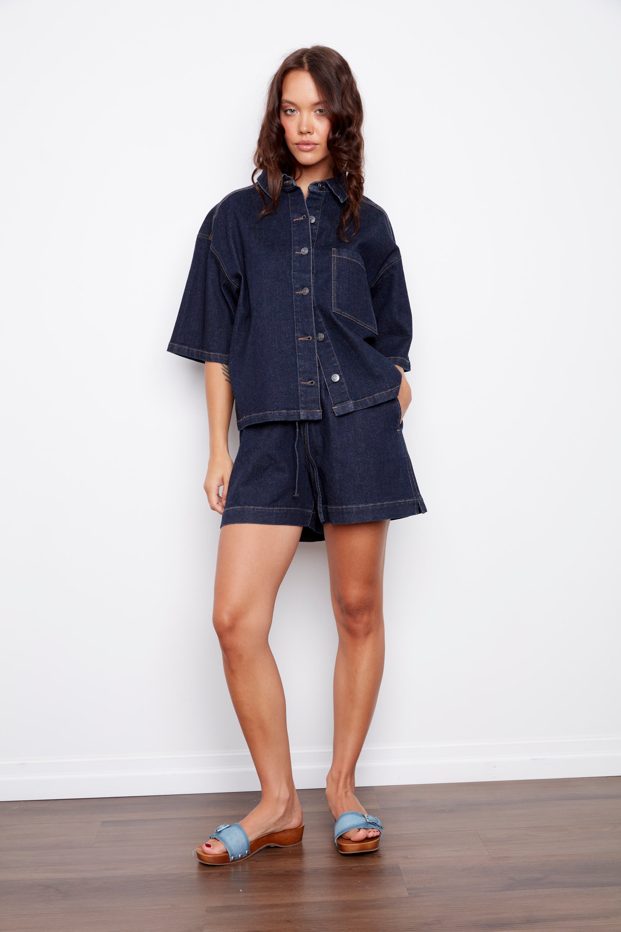 LORAINE DENIM SHIRT
