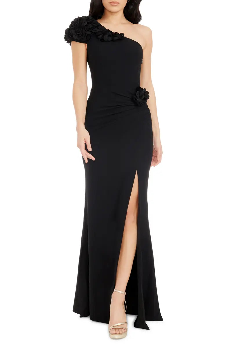 AUBRIELLE DRESS - BLACK